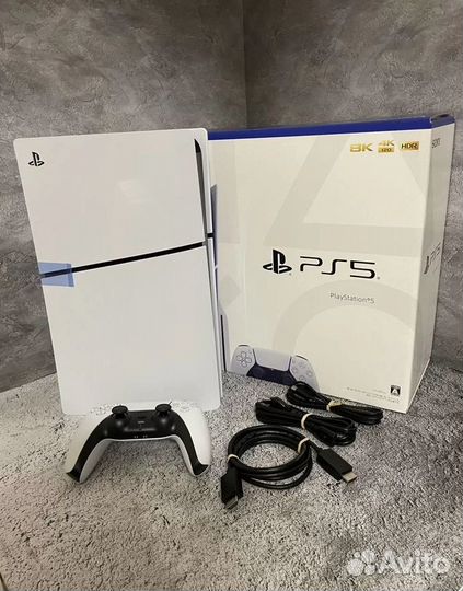 Sony playstation 5 slim 1tb с дисководом