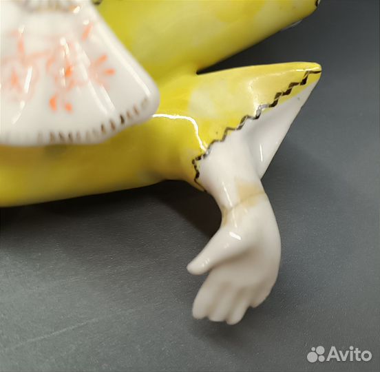 Статуэтки фарфор лфз Китаянка, китайский танец