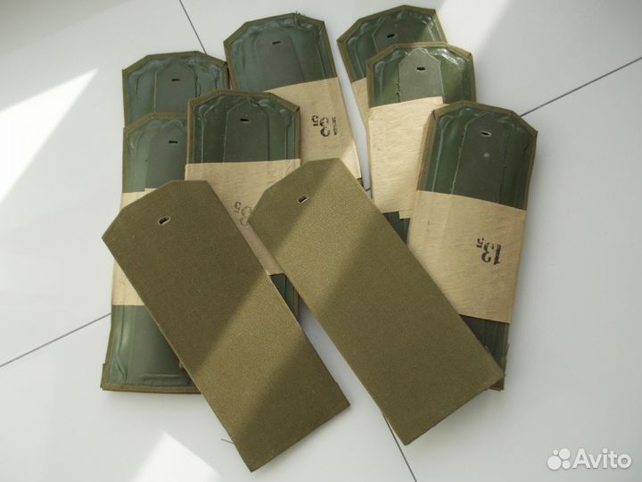 Погоны на рубашку съемные защитного цвета. Новые