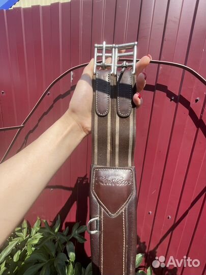 Подпруга кожанная kentaur/кентавр 115см