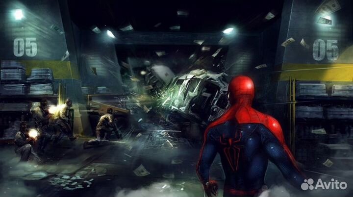 The Amazing Spider Man xbox 360 рус. б\у (множ.ц
