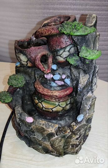 Декоративный настольный фонтан (кувшин здоровья)