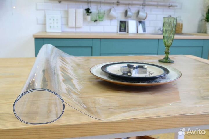 Силиконовая скатерть, гибкое стекло, жидкое стекло