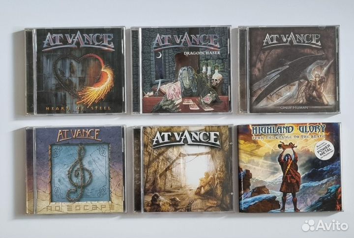 Музыкальные cd диски. Blind Guardian. AT Vance