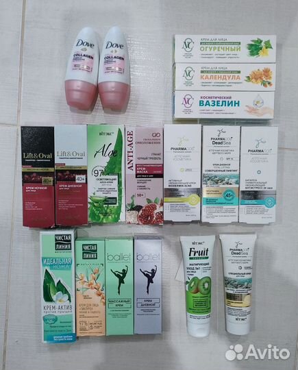 Крема, тоники, лосьоны, депиляторы