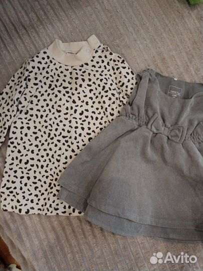 Вещи пакетом для девочки 68-74