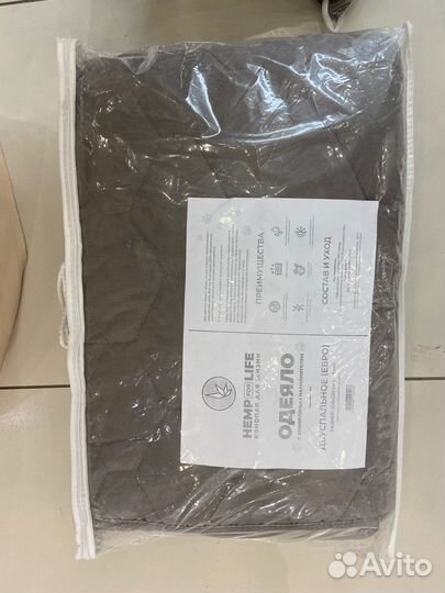 Одеяло с конопляным наполнителем