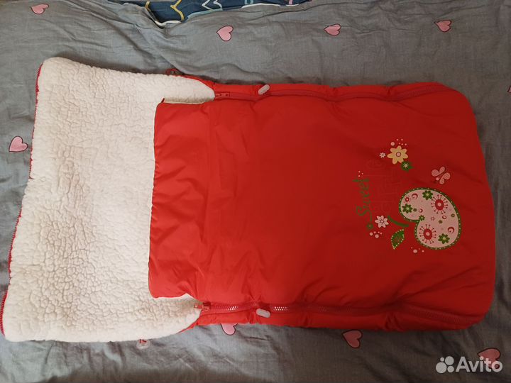 Конверт зимний на овчине