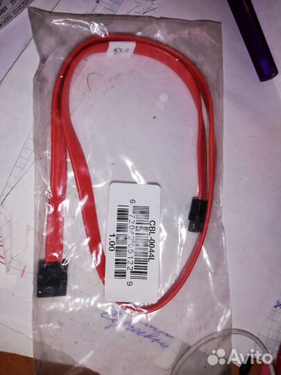 SATA кабель supermicro CBL-0044L 0.57 метра