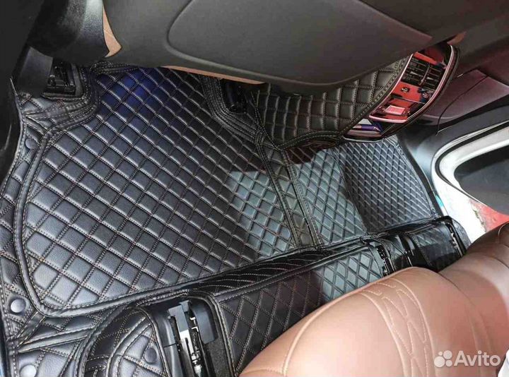 3Д коврики из экокожи BMW X7 G07 2018