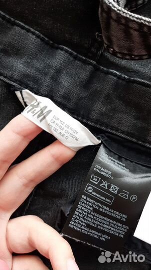Джинсовый комбинезон H&m,р.152