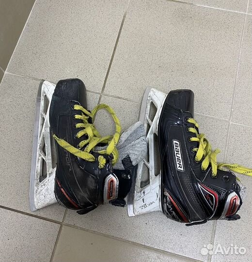 Коньки вратарские bauer x700 размер 38-39