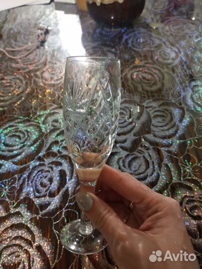 Хрустальные бокалы СССР
