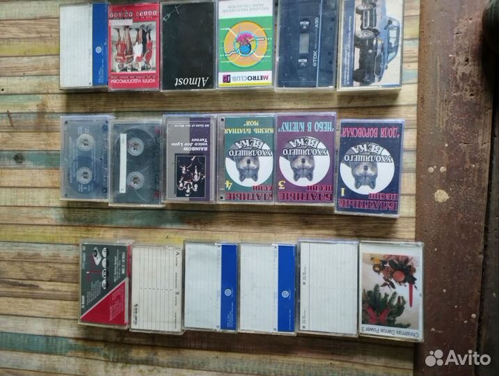 Аудиокассеты с записью