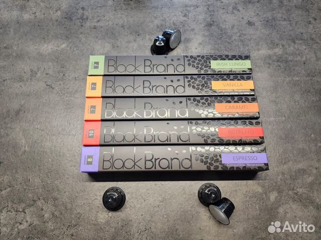 Кофе в капсулах Black Brand для системы Nespresso