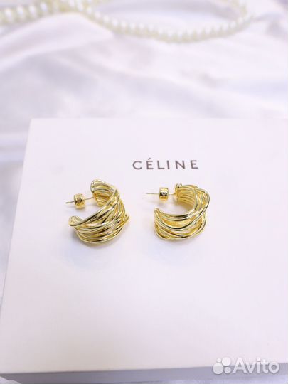 Серьги Celine