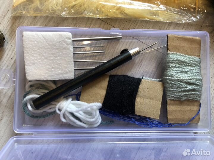 Перья Волшебные палочки Игла для ковровой вышивки