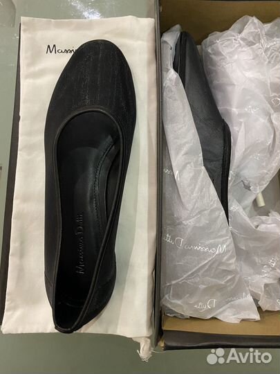 Балетки сетчатые Massimo dutti