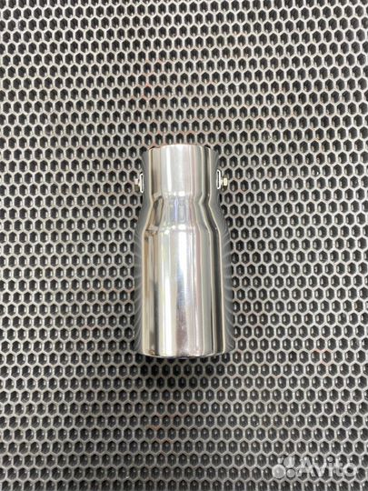 Насадка на глушитель круглая Хром