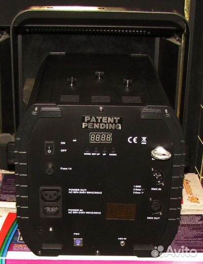 Светомузыка ADj LED Messenger RGB Mic DMX ду Линза