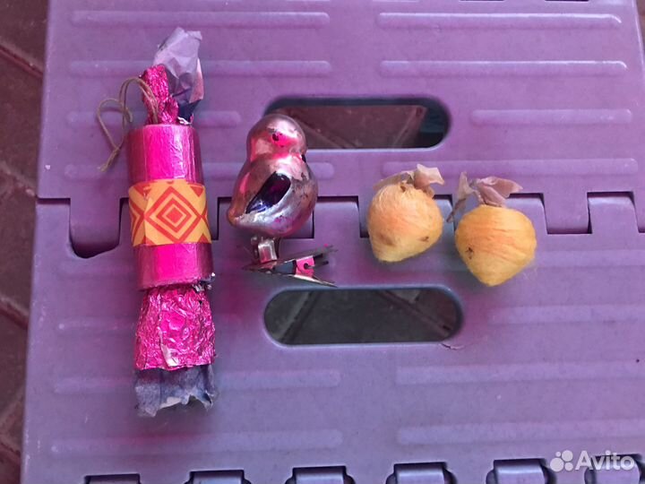 Елочные игрушки СССР