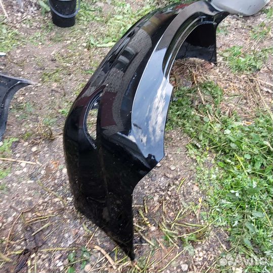 Задний бампер hyundai solaris