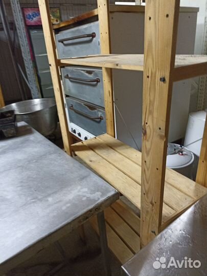 Стеллаж под хлеб 78/34/177 см 4 полки