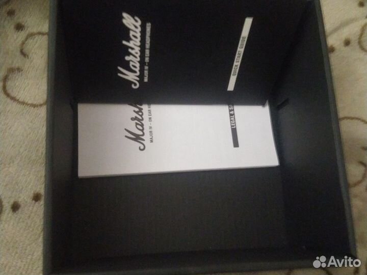 Marshall major 4 чёрные