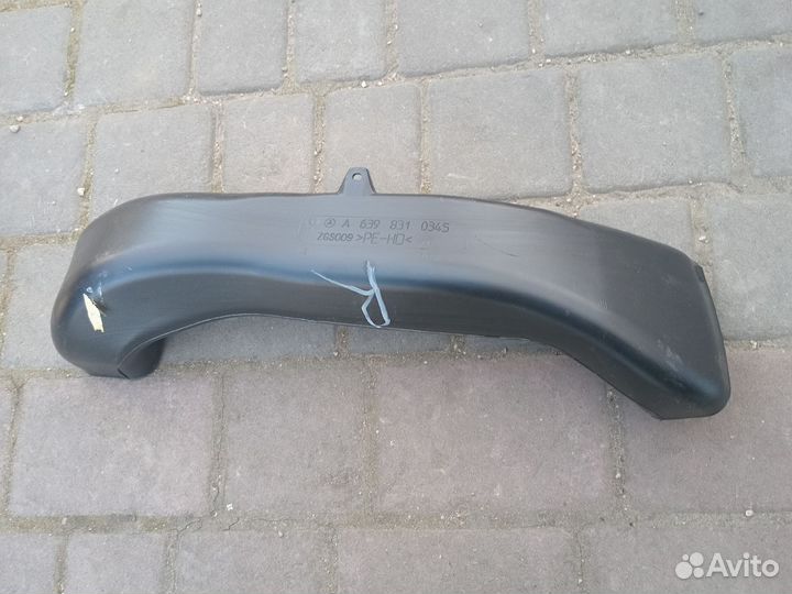 Воздуховод печки вито 639 кузов