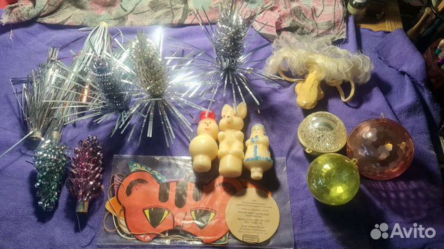 Елочные игрушки СССР