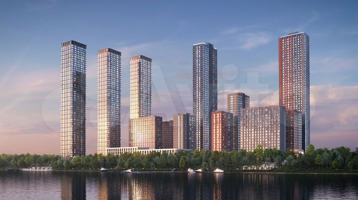 2-к. квартира, 55,8 м², 28/53 эт.