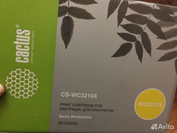 Картридж для xerox 3210/3220 новый