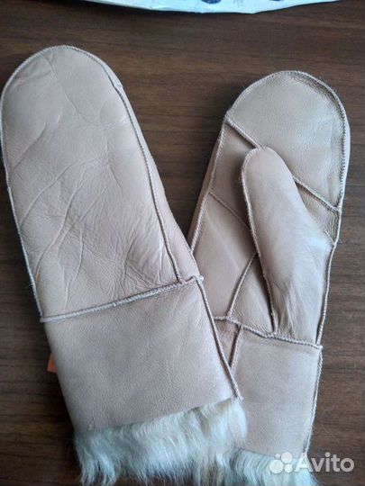 Варежки меховые