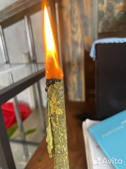 Свеча с травами