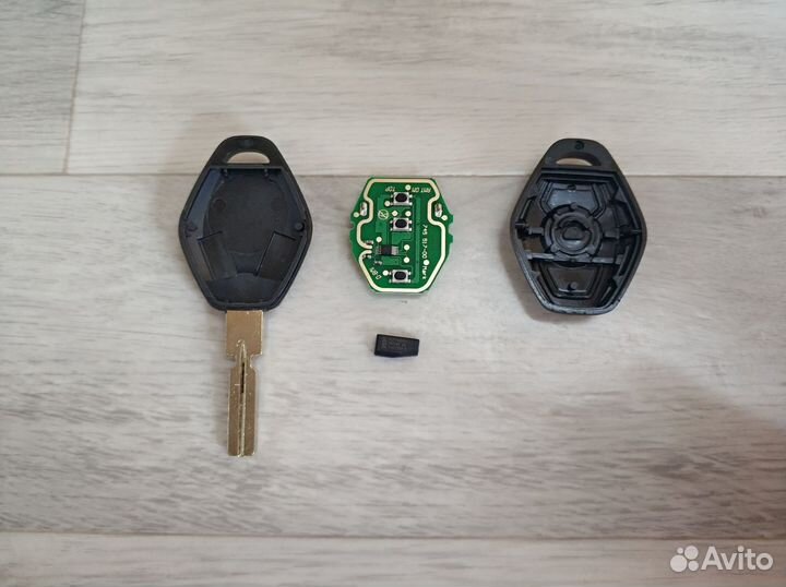 Ключ-ромб в сборе лезвие старого образца HU58 BMW