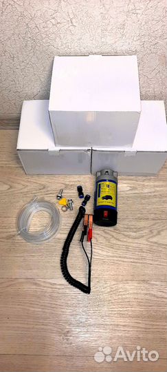 Насос для откачки масла через щуп, замена масла