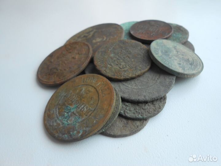 Лот царских монет России 18-19 век
