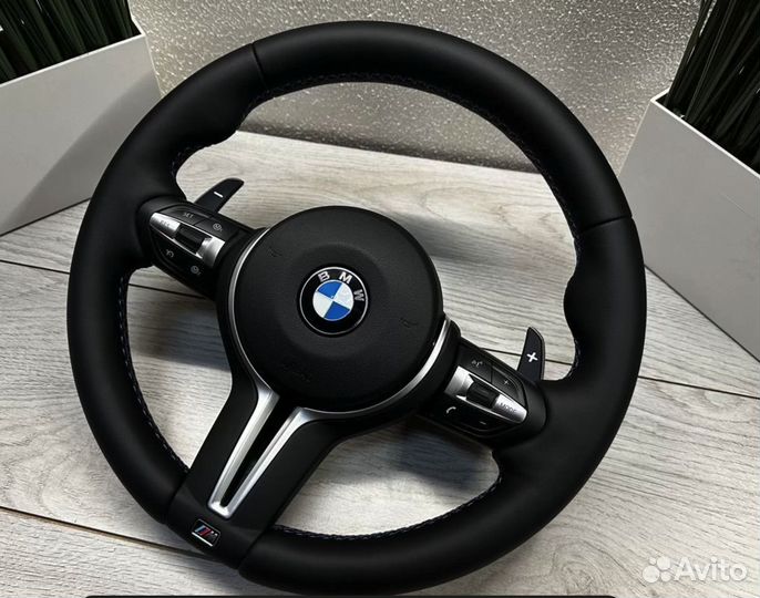 Новый М руль BMW F30 F20 F40 с подогревом