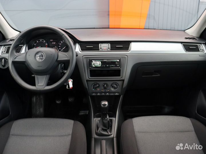 Skoda Rapid 1.6 МТ, 2015, 118 117 км