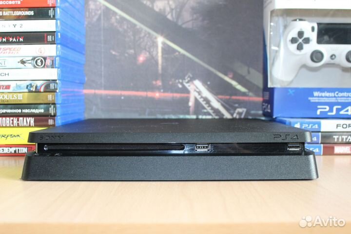Sony playstation 4 slim 1TB+ игры