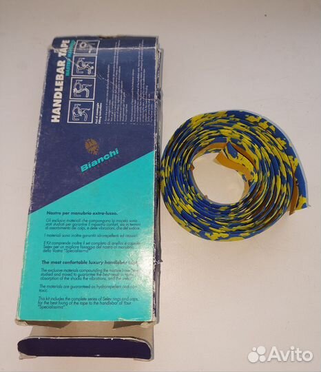Обмотка руля велосипеда bianchi