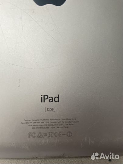 Apple iPad 3 4G LTE A1430 32 гб