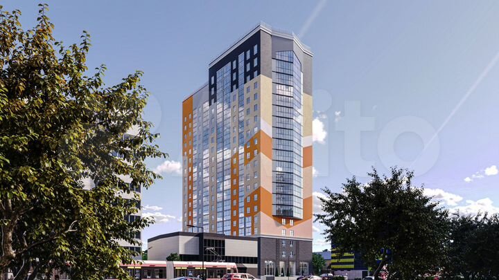 2-к. квартира, 41,7 м², 9/20 эт.