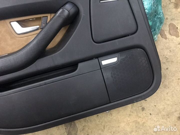 Audi A8 d3 4e обшивка двери задняя левая