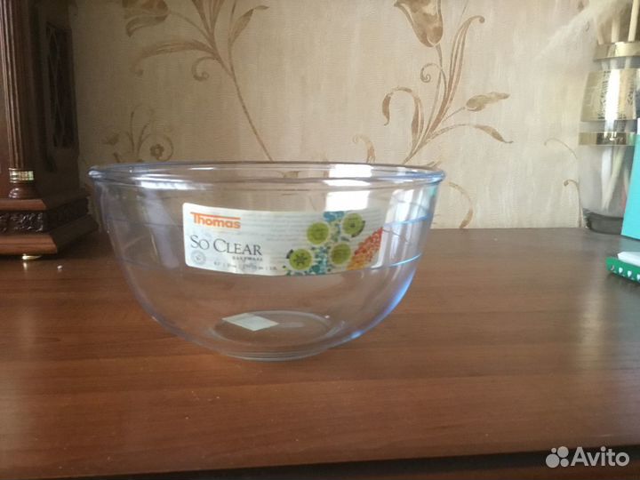 Жаропрочная чаша из стекла