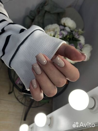 Модель на маникюр с покрытием 29 июня 2024