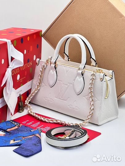 Сумка женская louis vuitton белая