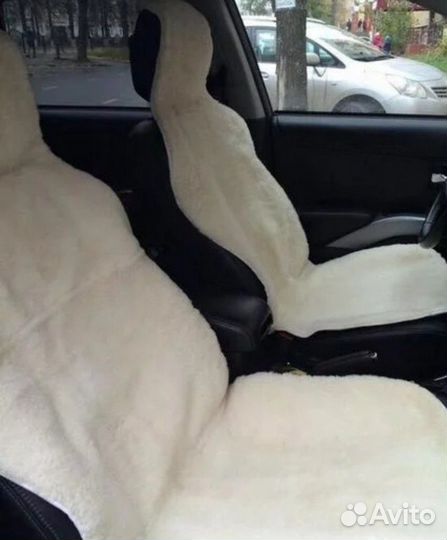 Автомобильные чехлы из натурального меха накидки