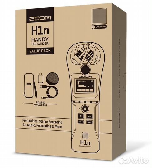 Рекордер Zoom H1n-VP с набором аксессуаров