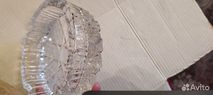 Пепельница хрустальная СССР